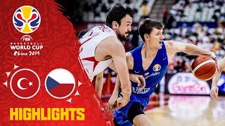 Turkey v Czech Republic  Highlights  FIBA Basketball World Cup 2019 [upl. by Jessica]