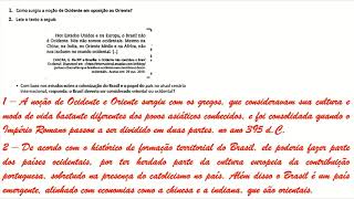 15  Atividades  9 anos  A construção da Noção de Oriente e Ocidente [upl. by Nivar]