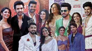 Celebrities arrives at Zee Rishtey Awards 2024  Shabir Rohit Aishwarya Sriti Shraddha Dheeraj [upl. by Htnicayh]