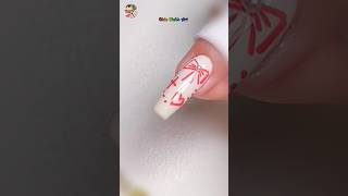 Cute Nails Design 💅🏻 😍 2024 shortsfeed shorts nailsart makeup viral beauty ytshorts [upl. by Karalee757]