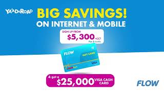 Flow Jamaica – 25000 VISA Cash Card [upl. by Saisoj]