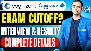 🔥Cognizant amp Capgemini Exam Cutoff Next Round Interview Date  🔥 [upl. by Nwatna695]