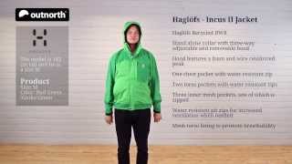 Haglöfs Incus II Jacket  Outnorth Demo [upl. by Forrer572]