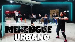 Bailando MERENGUE URBANO  Coreografía  Fitness [upl. by Nitsyrc]