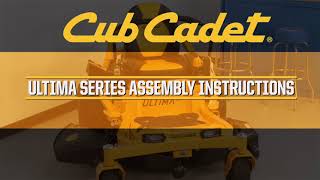 How To Assemble a Cub Cadet Zero Turn Lawn Mower [upl. by Anthea]