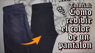 Tutorial COMO REVIVIR el COLOR de unos JEANS👖  Mosh Moshan [upl. by Isador617]