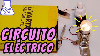 Circuito Básico Eléctrico ELECTRÓNICA Proyecto de Ciencias [upl. by Nnaeiluj747]