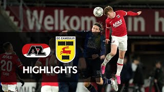 Highlights AZ  Cambuur  Eredivisie [upl. by Speroni]