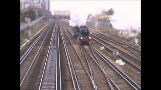 BR Standard Class 5 No 73096 hauling the Cathedrals Express [upl. by Hareema]