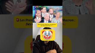 🚨Premiers ministre sous macron Des Clones Sans Âme⁉️info cnews rmc barnier attal france [upl. by Jemmy]