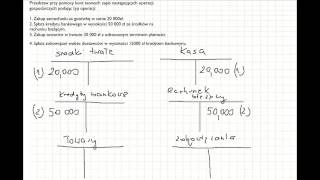5aZapis operacji gospodarczych  Przykład [upl. by Nnyrat]
