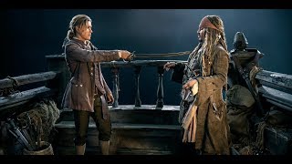 Pirates of the Caribbean 5 FULL FINAL BATTLE  ENDING SCENES  Barbossa Death Scene [upl. by Yznel]