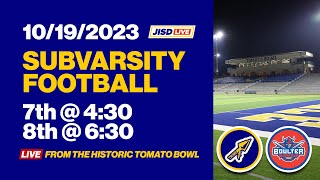 7th amp 8th Football  Jacksonville VS Boulter [upl. by Cardew526]