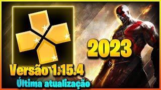 PPSSPP GOLD ✅  VERSÃO 1154 ATUALIZADO 2023  💜 [upl. by Sairahcaz]