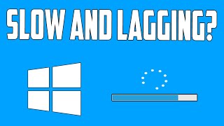 How To Fix Windows 10 LaggingSlow Problem Quick Fix [upl. by Heber711]