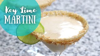 Key Lime Martini Recipe  Homemade Martini Recipe [upl. by Aitram]