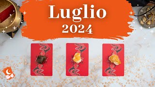 🌺 Luglio 2024 cosa accadrà 🔮 Scegli una Carta  Tarocchi Interattivi [upl. by Wilscam589]