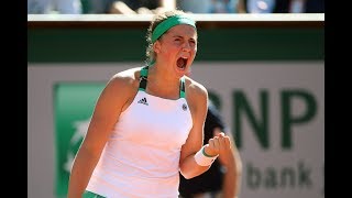 2017 Roland Garros Semifinals  Jelena Ostapenko vs Timea Bacsinszky  Highlights [upl. by Sollows379]