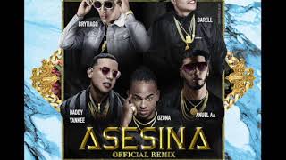 Brytiago Ft Darell Daddy Yankee Ozuna Anuel Aa  Asesina Remix Extended Version Dj Beto [upl. by Adnolohs]