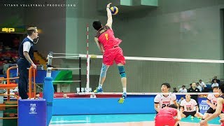 Top 50 Attack On An Empty Volleyball Net Without Block 2018 HD [upl. by Hussey]