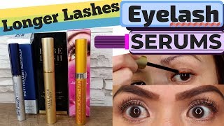 How to Grow Longer Eyelashes  Babe Lash GrandeLash MD RevitaLash LiLash Latisse Review [upl. by Channing]