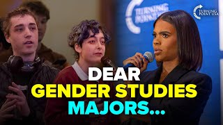 Candace Owenss Honest Message To Gender Studies Majors 👀 [upl. by Anisirhc]