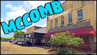 MCCOMB MISSISSIPPI DOWNTOWN AND HOOD GHETTO DRIVING TOUR  4K [upl. by Eelram]