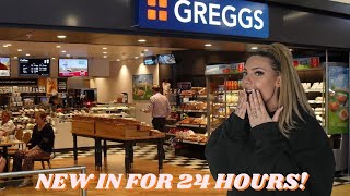 Only Eating NEW Fast Food Menu Items For 24 HOURS [upl. by Stefan]