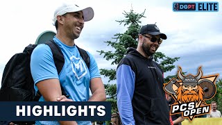 Round 2 Highlights MPO  2024 Dynamic Discs Open [upl. by Moseley]