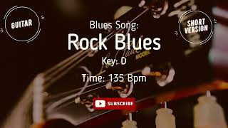 Rock Blues Guitar Backing Track Jam [upl. by Aihtenak]