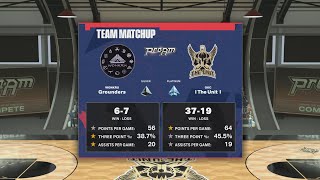 AGAINST THE 90TH TEAM IN THE WORLD NBA2kK24Wonkru Grounders 67 vs OKC The Unit 3719 [upl. by Sidoma]