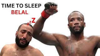 Leon Edwards will KO Belal Muhammad [upl. by Etnaid]