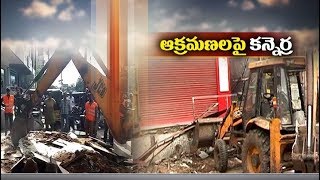 GHMC Whip on Removing of 2341 Encroachments from Footpaths  With in Two Days [upl. by Nandor]