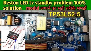 Beston led tv standby problem VBTP56L522 full solution [upl. by Kila]