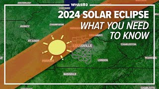 2024 Solar Eclipse Parts of Kentuckiana in path of totality [upl. by Schubert766]