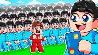 Gasté 100000 en un Ejército de CLONES en Roblox [upl. by Ulyram]