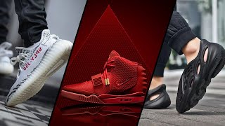 TOP 10 YEEZYS OF ALL TIME [upl. by Nirual951]