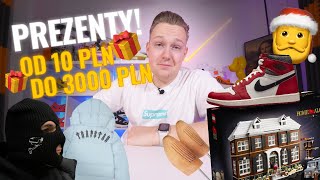 TOP 15 PREZENTY NA ŚWIĘTA 🎄🎁 od 10 PLN dla nastolatka Streetwear Trapstar Nike NuTu Lego TNF [upl. by Jez]