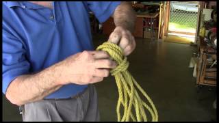 How to roll up and store CORDSHOSES amp ROPES [upl. by Goodhen548]