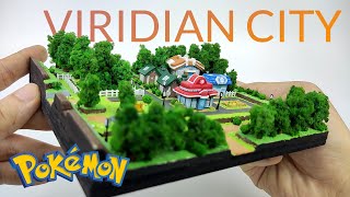 How to make Viridian City diorama  Pokemon Lets Go [upl. by Ardelis127]