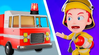 Firefighters Song  Best Kids Songs and Nursery Rhymes [upl. by Acnaib]