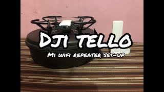 The NEW RYZE DJI Tello UPDATED How to Setup Mi Wifi Repeater on DJI Tello [upl. by Dressler]