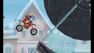 MOTO X3M  3 WINTER  GAME LEVEL 1425  Motorcycle Games For Kids [upl. by Baggott]