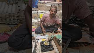 Jharkhandi Bhaiya जी Ka Desi Egg Pouch  पूरा झारखण्ड Fan है  indian street food  jharkhand [upl. by Adrienne]