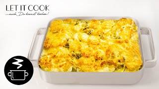 Kartoffel Brokkoli Gratin [upl. by Yrelle]