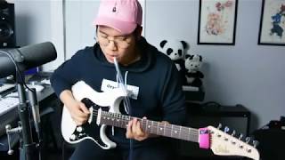 7 rings  Ariana Grande  Guitar  Talkbox Cover Ruben Wan [upl. by Kwok68]