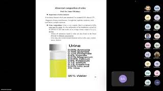 Nephrology revision 2  Urine analysis  CKD  Tubulointerstitial by Prof Dr Ahmed Elkorei [upl. by Enirhtac]