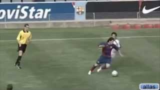 Messi Best Runs and Dribbles RARE [upl. by Cinomod337]