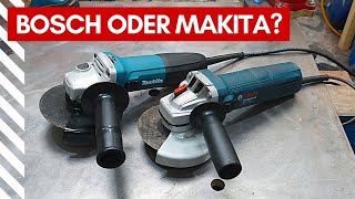 Winkelschleifer Bosch GWS 7 125 amp Makita GA5030 [upl. by Sidney]