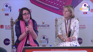 Alexandra Harris Juliet Nicolson and Adam Nicolson  Vita and Virginia  Jaipur Literature Festival [upl. by Papageno261]